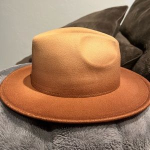 Ombré Felt Fedora